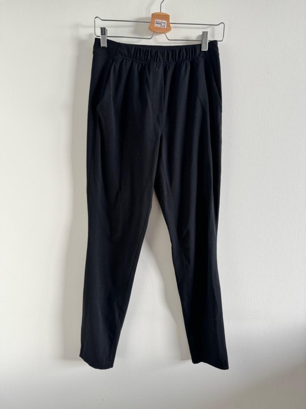 Kit and Ace Women's Black Elastic Waist Jogger Pants Comfy